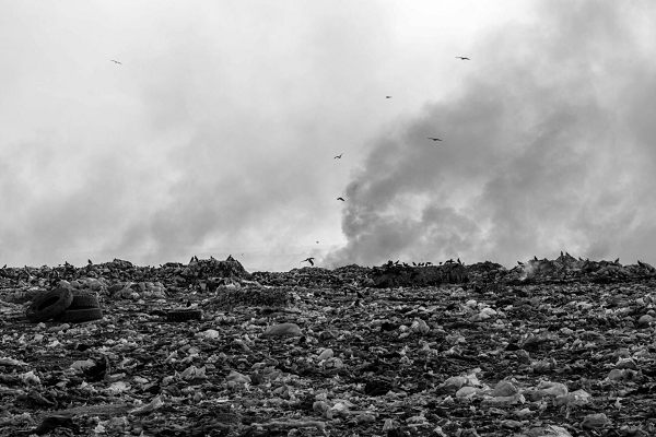 A dumping site at Agbogbloshie