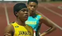 Nickecoy Bramwell has smashed Usain Bolt's Under-17 400m record. Image: SportsMaxTV/Youtube