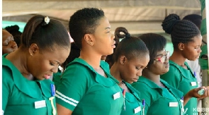 Nurses in Ghana