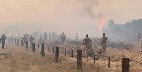 The fire that broke out in March 2021 destroyed almost a quarter of the Lolldaiga conservancy