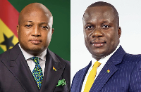 Samuel Jinapor (R) claims Ablakwa said the US used Ghana as a base for Nigeria Christmas airstrike