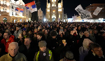 Thousands rally in Serbia as students continue fight against corruption