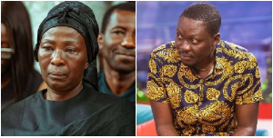 Akosua Serwaa (L) and Arnold Asamoah-Baidoo (R)