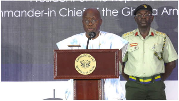 President Nana Akufo Addo speaking during IMDEC 2023