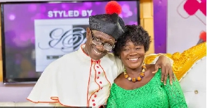 Rev Canon Charles L Amankwah and wife Ruth Amankwah