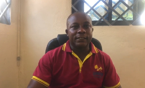 General Secretary of the Berekum East Sachet Water Association, Kingsford Acquah