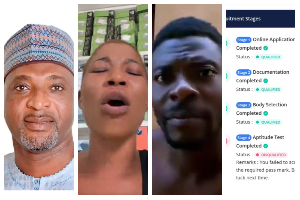 A large number of candidates who sat for the online test service failed