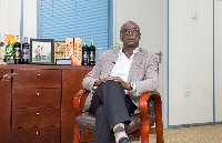 Dr. Kwabena Adjei is the Founder and Group Chairman of the Kasapreko Co. Ltd.