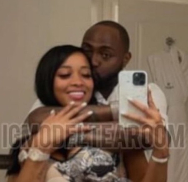 Davido and the lady