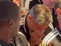 Slavko Vinčić was overcome with emotion after getting appointed for the final