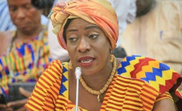 Former Minister for Tourism and Culture, Catherine Afeku
