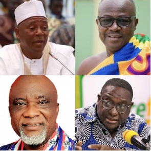 The four are said to have publicly endorsed 'someone' other than NPP's flagbearer Dr. Bawumia