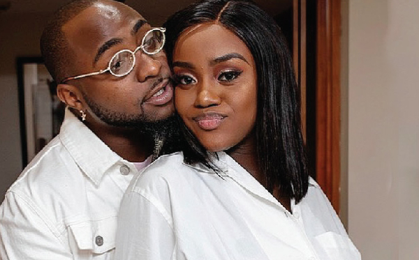Afrobeat musician Davido and his wife, Chioma Rowland Adeleke