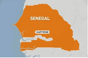 The accident took place near Kaffrine in central Senegal, emergency services said