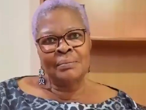 Reverend Faustina Araba Forson, mother of Angel Maxine