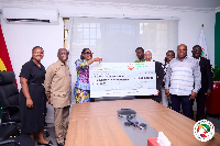 The delegation was led by Hajia Maria Adamu-Zibo