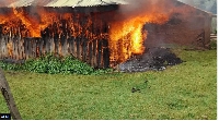 Ogiek home in Kenya's Mau Forest have been set on fire