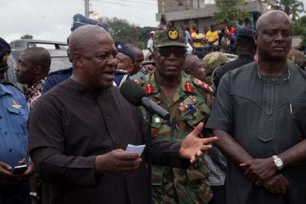 Former President and flagbearer of the NDC, John Dramani Mahama