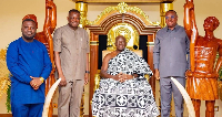 The government has secured the support of Otumfuo Osei Tutu II as GAF starts Accra-Kumasi expressway