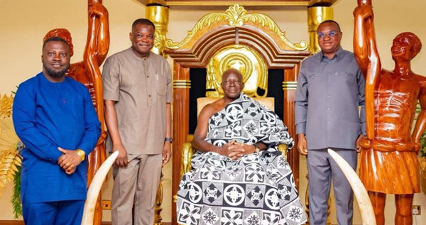 The government has secured the support of Otumfuo Osei Tutu II as GAF starts Accra-Kumasi expressway