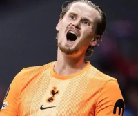 Antonin Kinsky is a Tottenham goalkeeper