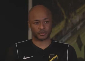 Dede Ayew plays for NAC Breda