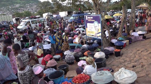 The traders expressed their confidence in the NPP candidate