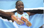 Letsile Tebogo won Botswana's first ever gold medal