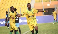 Abednego Tetteh scored a late penalty to give the Gye Nyame lads all three points