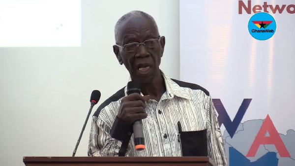 Former chairman of Ghana’s Electoral Commission, Dr. Kwadwo Afari Gyan
