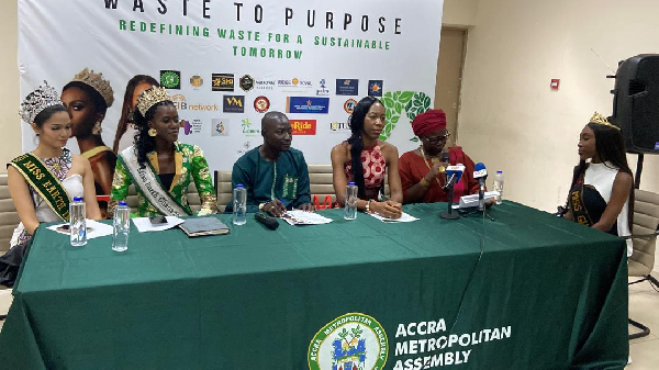 The event, held in Accra brought together the beauty queens