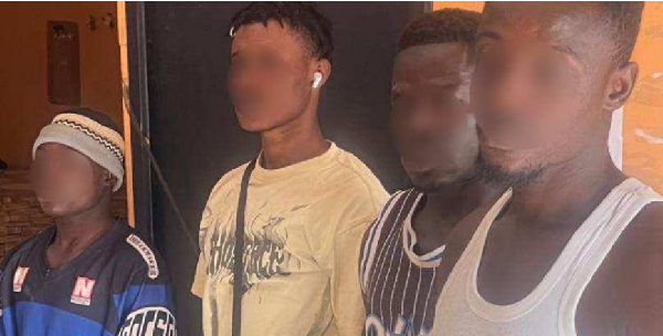 Four arrested in police swoop on criminal hideouts in Paga