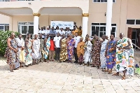 Chiefs who participated in the stakeholders summit