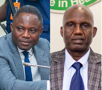 Health Minister, Mintah Akandoh(L) and Dr Yakubu Seidu Adam(R), Managing Head, KBTH