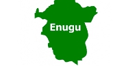 A map of Enugu in Nigeria