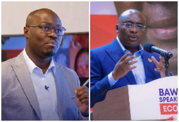 Dr. Cassiel Ato Forson and Dr. Mahamudu Bawumia