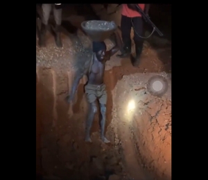 The alleged thief was forced into a 'grave' amidst threats of burying him alive