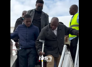 Watch as first batch of Ghanaians evacuated from SA arrive in Accra