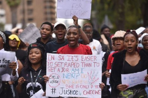 Citizens take to the streets and sign petitions online to show their anger over the alleged rape