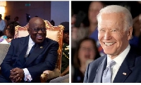 President Akufo-Addo and Joe Biden