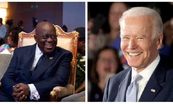President Akufo-Addo and Joe Biden