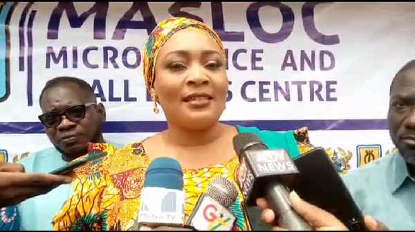 Hajia Abibata Shani Mahama Zakaria, CEO of MASLOC