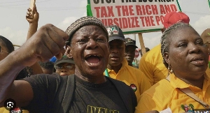 Protesters took to the streets of Lagos demanding the government to reverse its economic policies