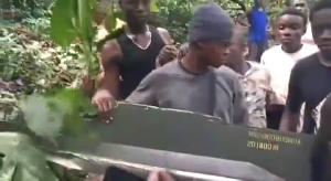 Some locals have made a discovery near crash site