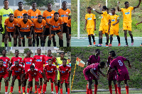 Greater Accra, Ashanti, Central and Western Region have qualified to semis of KGL U-17 Colts