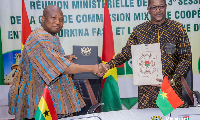 Samuel Okudzeto Ablakwa has signed new agreements with Burkina Faso