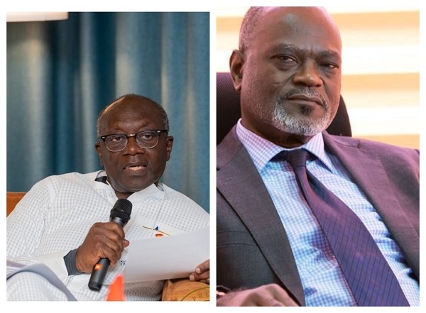 Ken Ofori-Atta and Dr Kofi Amoah