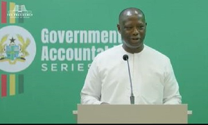 Emmanuel Armah-Kofi Buah is the Minister of Lands and Natural Resources