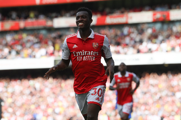Arsenal striker Edward Nketiah