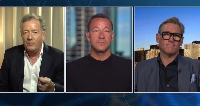 L-R: Journalist Piers Morgan and sports personalities, John Terry and Simon Jordan
